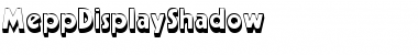 Download MeppDisplayShadow Regular Font