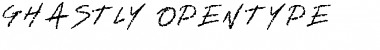 Download Ghastly Regular Font Title Preview