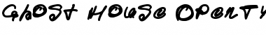 Download Ghost House Regular Font Title Preview