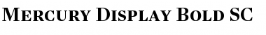 Download Mercury Display Bold Font Title Preview