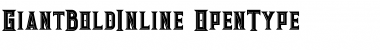 Download Giant Bold Inline Bold Inline Font Title Preview