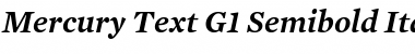 Download Mercury Text G1 Font