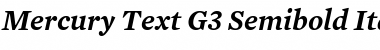 Download Mercury Text G3 Font