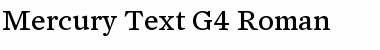 Download Mercury Text G4 Regular Font Title Preview