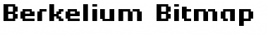 Download Berkelium Bitmap Regular Font Title Preview