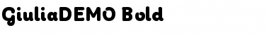 Download Giulia DEMO Bold Font Title Preview