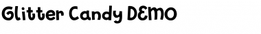 Download Glitter Candy DEMO Regular Font Title Preview
