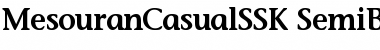 Download MesouranCasualSSK Font