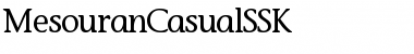 Download MesouranCasualSSK Font