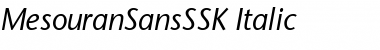 Download MesouranSansSSK Font