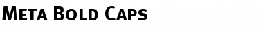 Download Meta Bold Font Title Preview