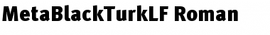 Download MetaBlackTurkLF Roman Font