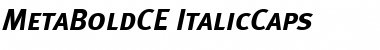 Download MetaBoldCE Medium Italic Font