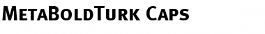Download MetaBoldTurk Bold Font