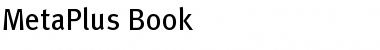 Download MetaPlus Book Font Title Preview