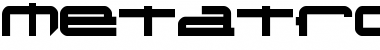 Download Metatron Normal Font Title Preview