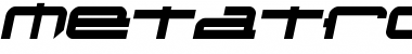 Download Metatron2 Normal Font Title Preview