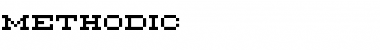 Download Methodic Regular Font Title Preview