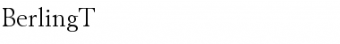 Download BerlingT Regular Font Title Preview