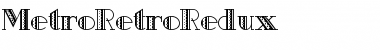 Download MetroRetroRedux Medium Font