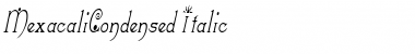 Download MexacaliCondensed Italic Font
