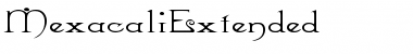 Download MexacaliExtended Regular Font