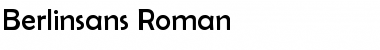 Download Berlinsans Roman Font Title Preview