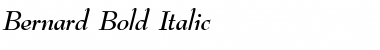 Download Bernard fed kursiv Font Title Preview