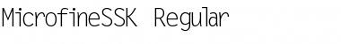 Download MicrofineSSK Regular Font