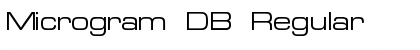 Download Microgram DB Regular Font