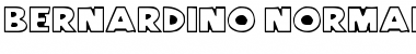 Download Bernardino Normal Font Title Preview