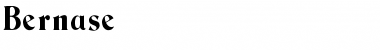 Download Bernase Normal Font Title Preview