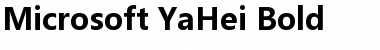 Download Microsoft YaHei Bold Font