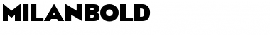 Download MilanBold Regular Font