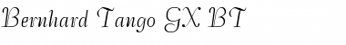 Download Bernhard Tango GX BT Regular Font Title Preview