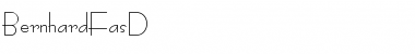 Download BernhardFasD Regular Font Title Preview
