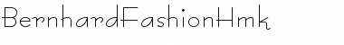 Download BernhardFashionHmk Regular Font Title Preview