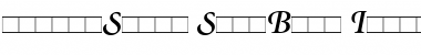 Download MinionSwash-SemiBold Semi BoldItalic Font