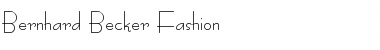 Download Bernhard Becker Fashion Regular Font Title Preview