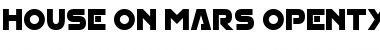 Download House On Mars Font