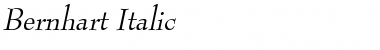 Download Bernhart Italic Font Title Preview