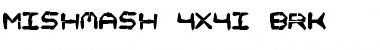 Download Mishmash 4x4i BRK Regular Font