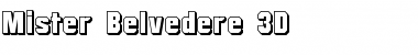 Download Mister Belvedere 3D Regular Font