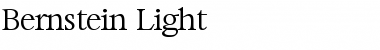 Download Bernstein-Light Regular Font