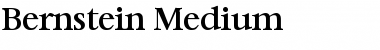 Download Bernstein-Medium Regular Font Title Preview