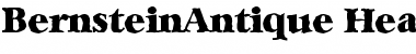 Download BernsteinAntique-Heavy Regular Font Title Preview