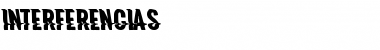 Download Interferencias Regular Font Title Preview