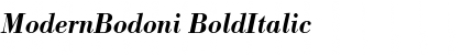 Download ModernBodoni BoldItalic Font