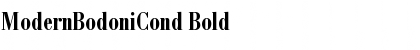 Download ModernBodoniCond Bold Font