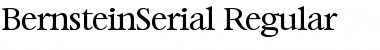 Download BernsteinSerial Regular Font Title Preview